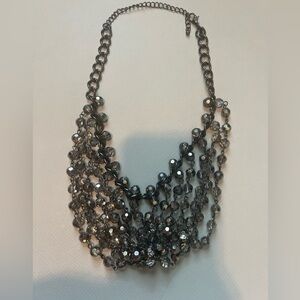 Premier Designs Jewelry Sparkly Shiny Beaded Necklace / Formal night jewelry